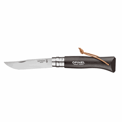 Opinal N°08 Classic foldekniv - Black brown